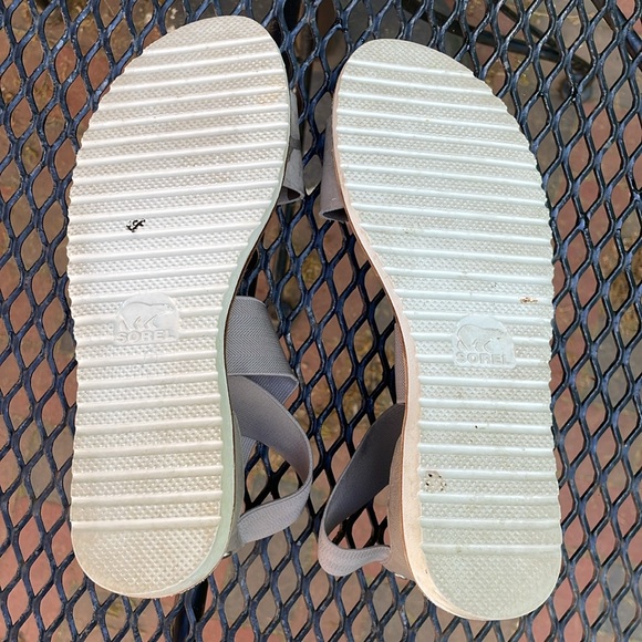Sorel Grey wide strap sandal - Picture 4 of 4